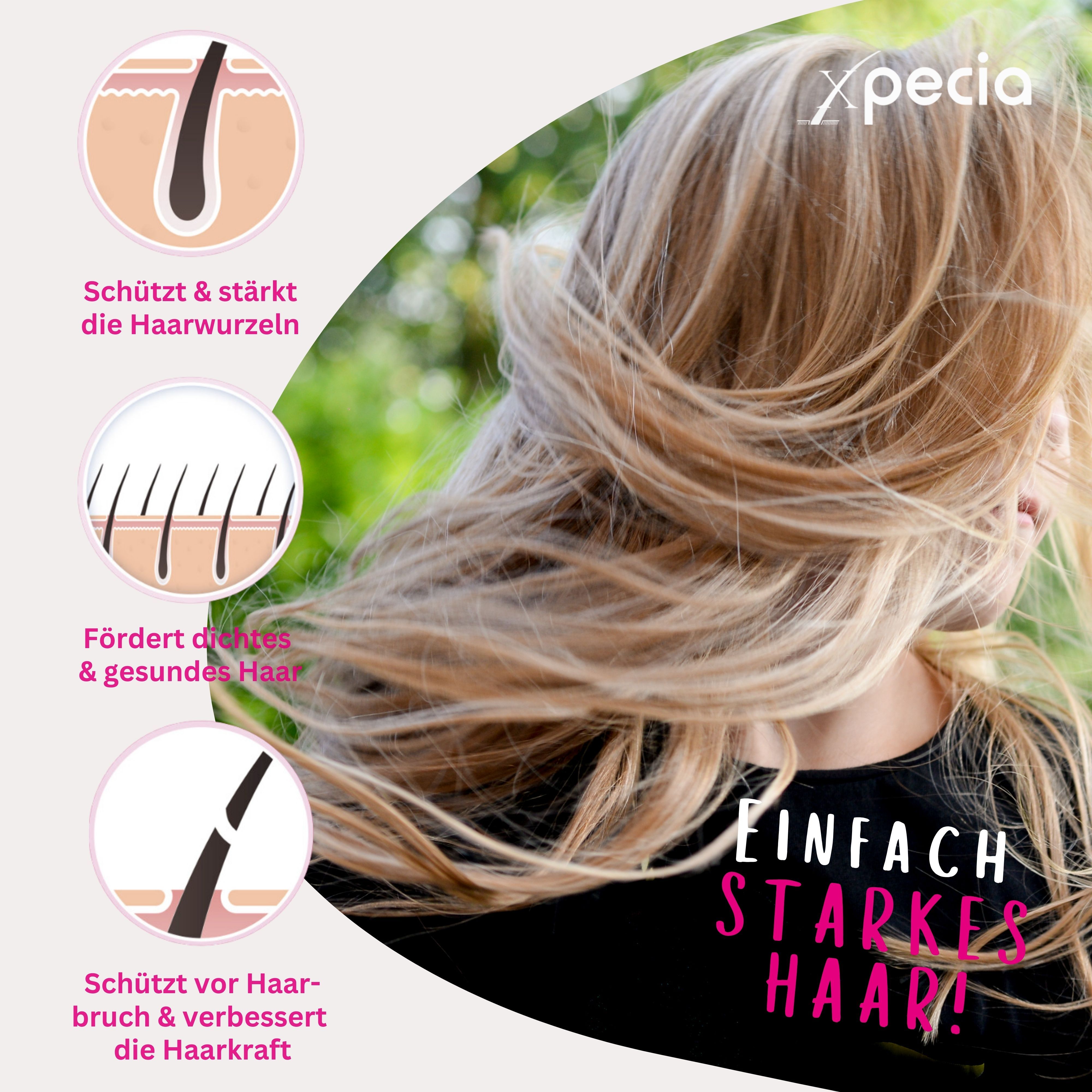 Xpecia gegen Haarausfall bei Frauen DHT Blocker
