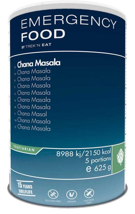 Emergency Food Chana Masala m/Chickpeas