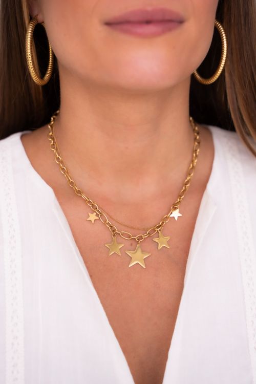 Universe statement ketting met sterren