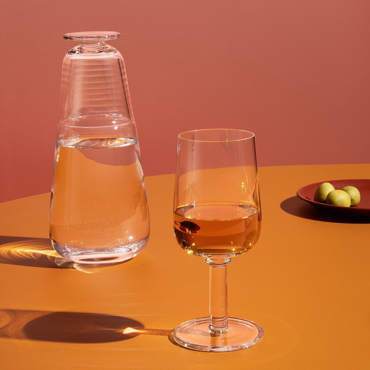Viva glass på fot 25 cl.