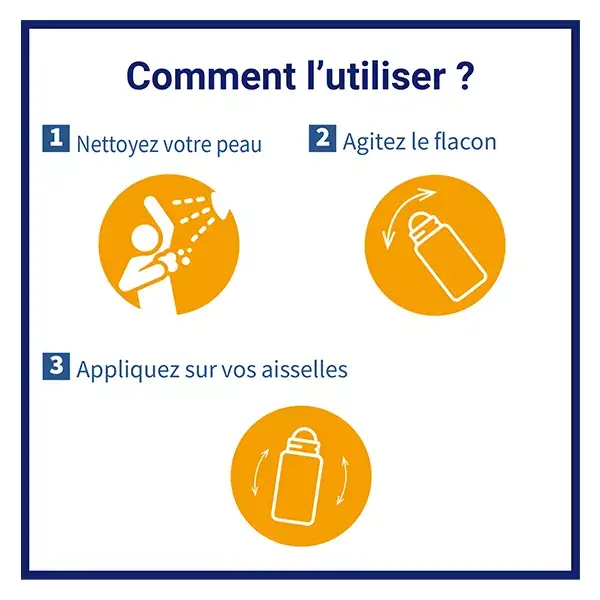 Etiaxil Anti-transpirant Aisselles Tolérance Roll on 50ml