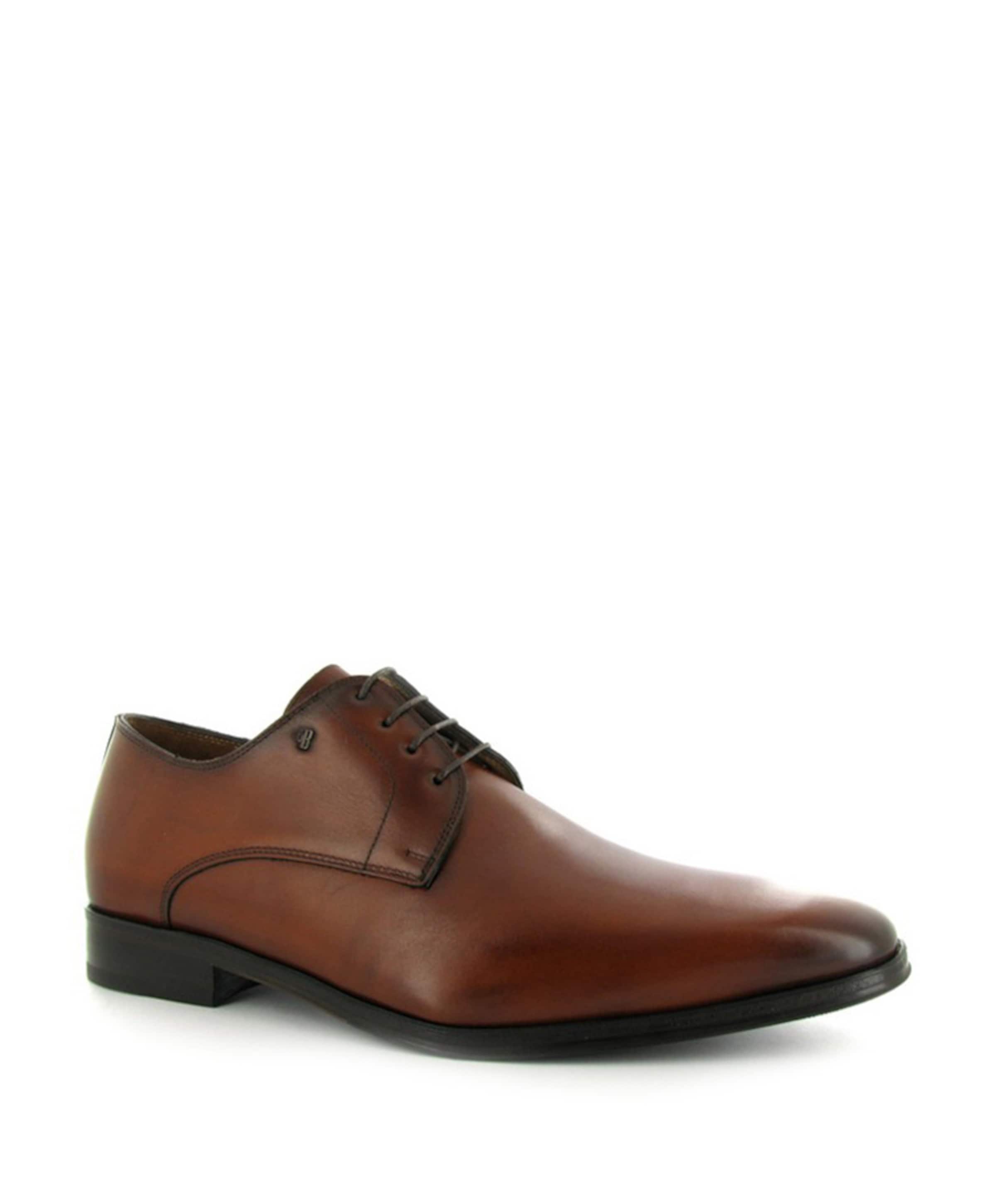 Van Bommel heren veterschoenen bruin