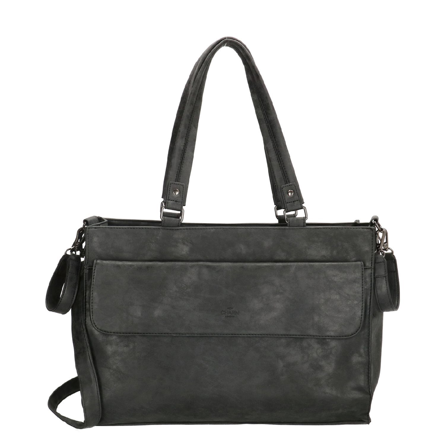 Charm London Bloomsbury Luiertas zwart