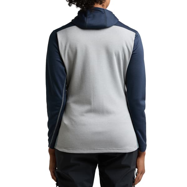 Veste polaire ski rando HAGLÖFS ROC FLASH MID HOOD W TARN BLUE/CONCRETE