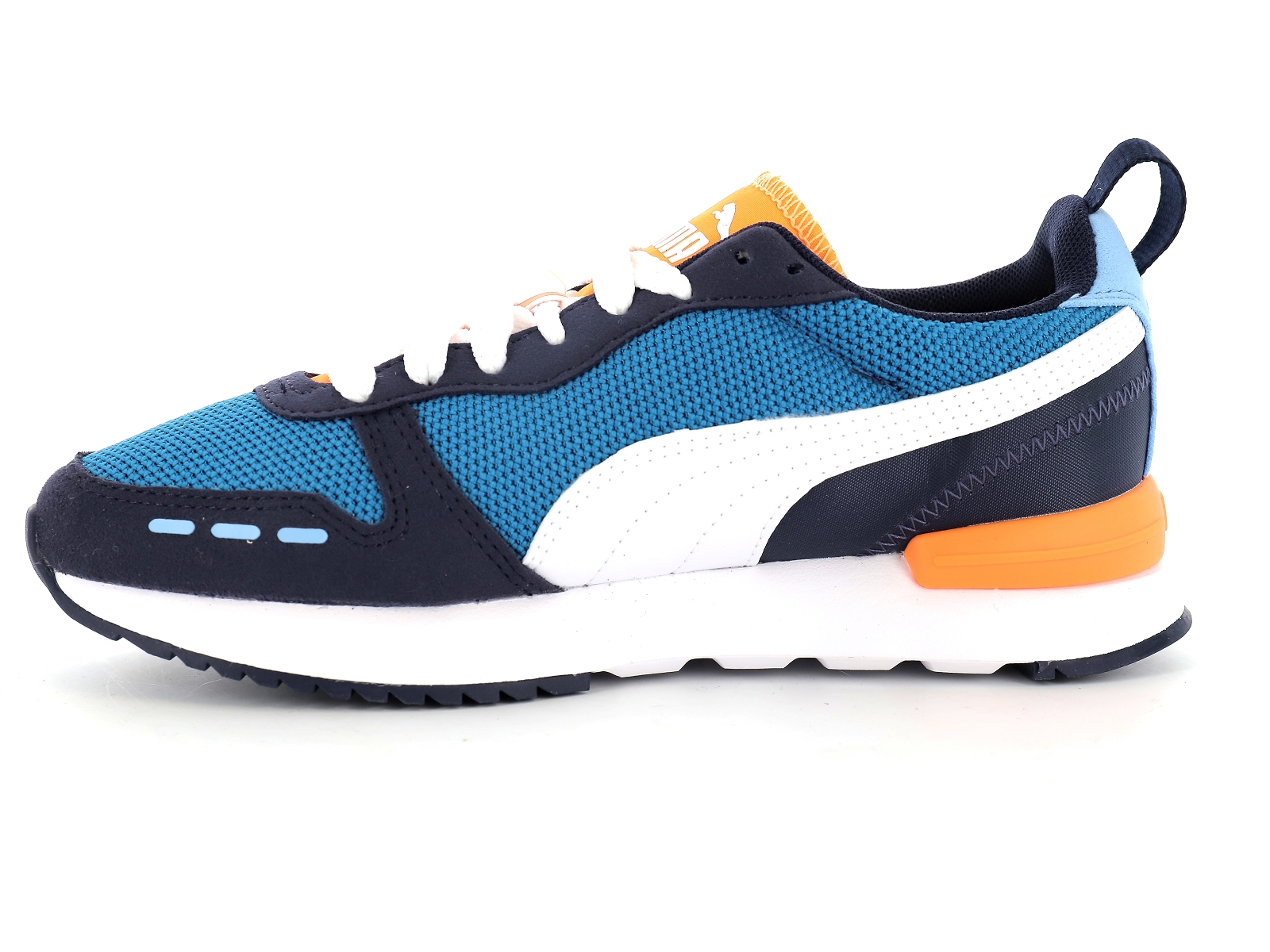 Puma-PUMA R78 Matières combinées Bleu roi
