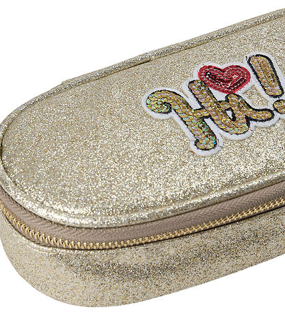 Sofie Schnoor Federmäppchen - Champagne Glitter m. Hallo!