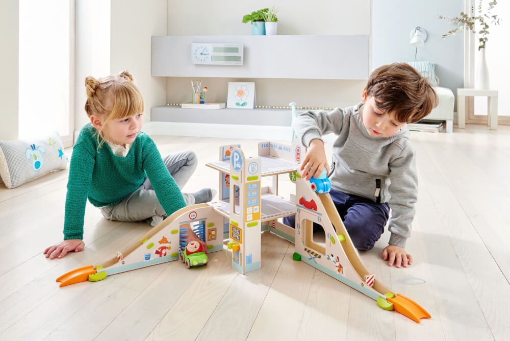 HABA Kullerbü  Spielbahn Parkhaus