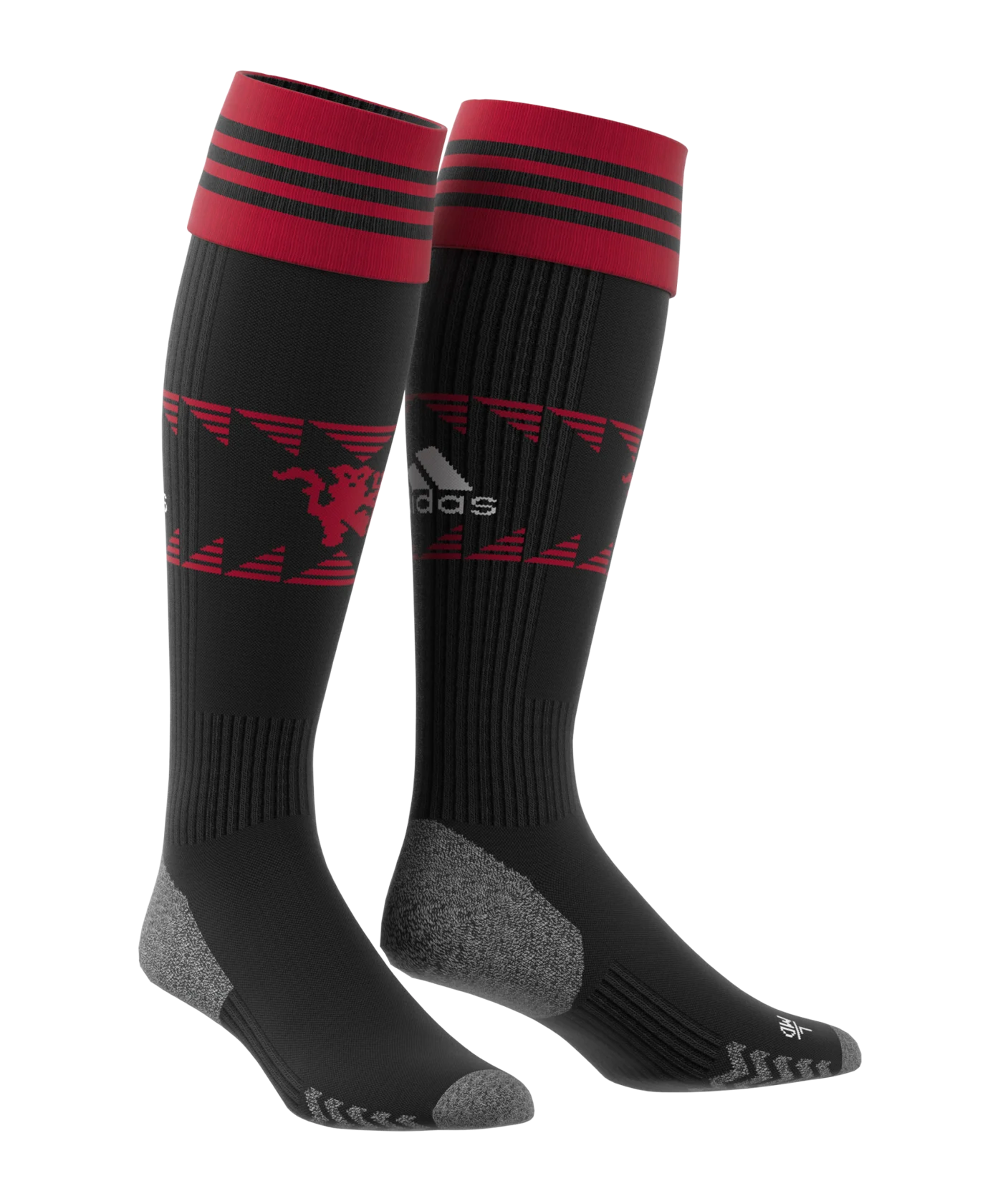 adidas Manchester United Stutzen Home 2022/2023 Schwarz