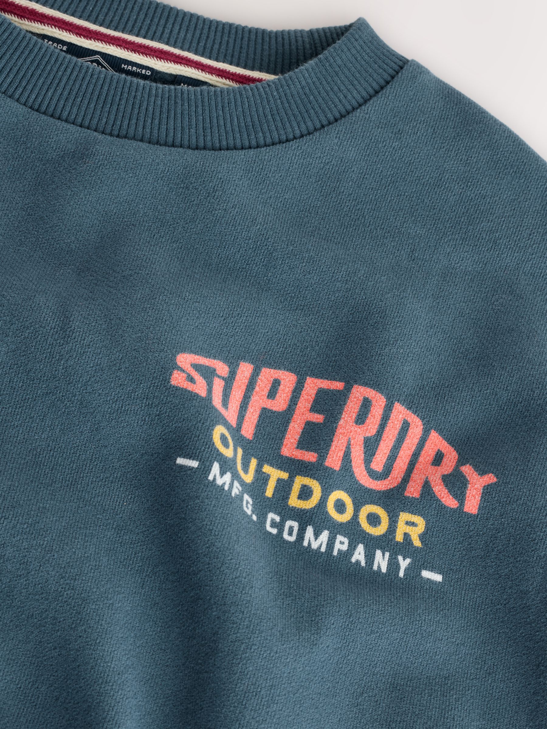 Blauw met rood - Superdry joggingpak
