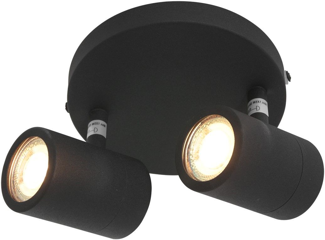 Plafondlamp 2478ZW Upround ⌀24  x H15 cm