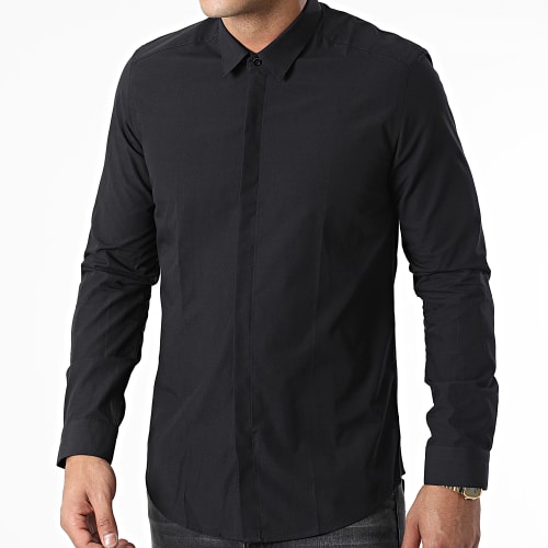 Chemise Manches Longues PCH-903 Noir