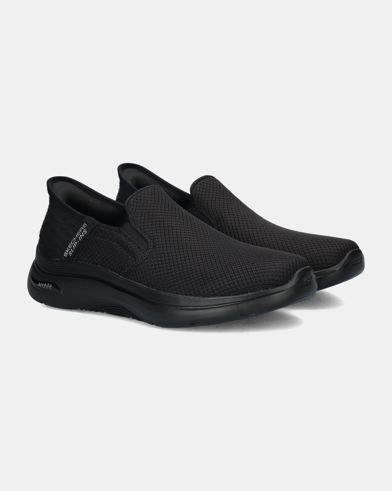 Skechers Hands Free Slip-Ins Go Walk Arch Fit 2.0 Instapschoenen  - zwart