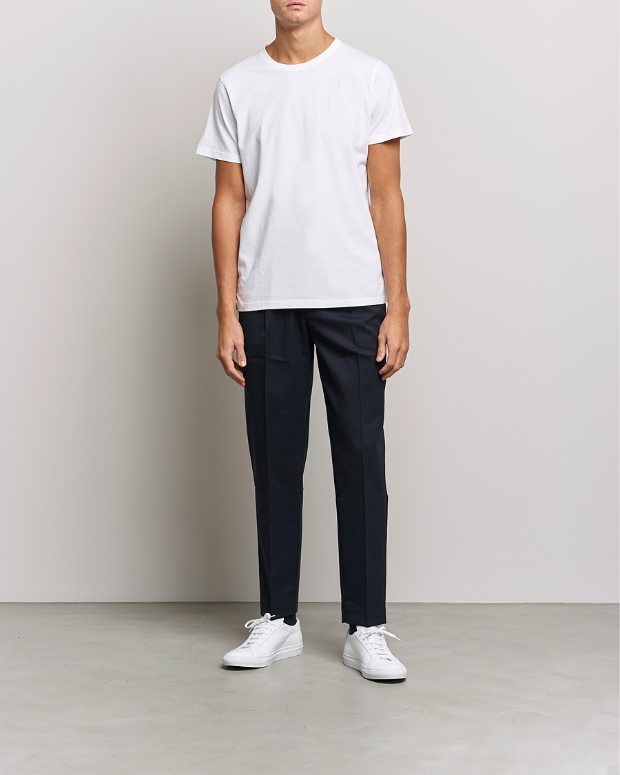 NN07 Pima Crew Neck Tee White