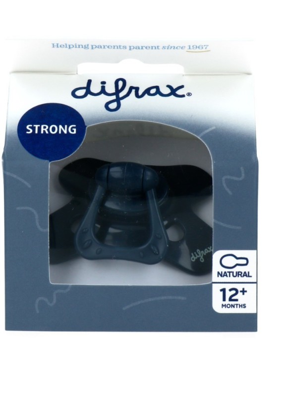 Difrax Natural 12+ Maanden Blackberry Fopspeen 1 Stuk