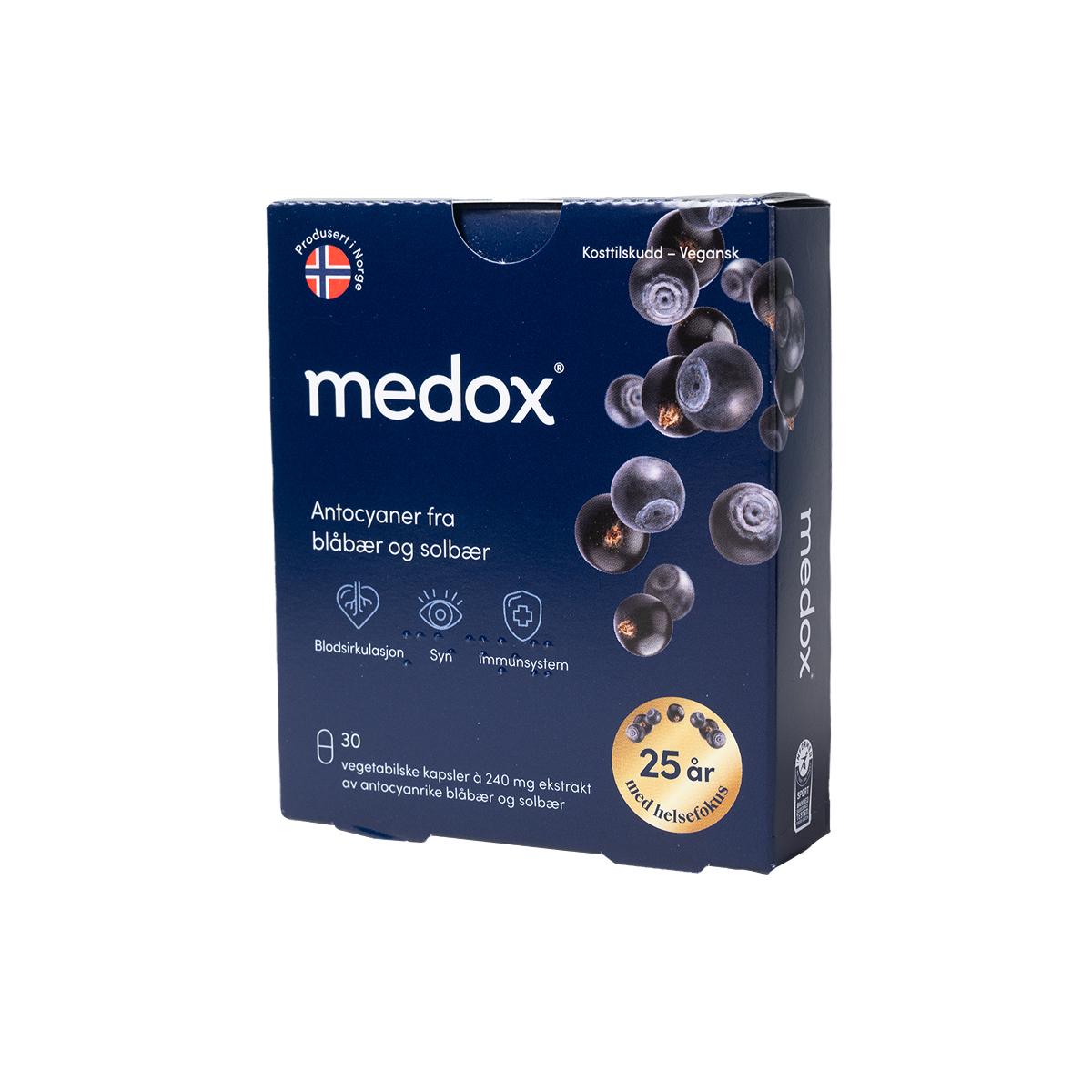 Medox 30 kapsler à 240mg antocyaner
