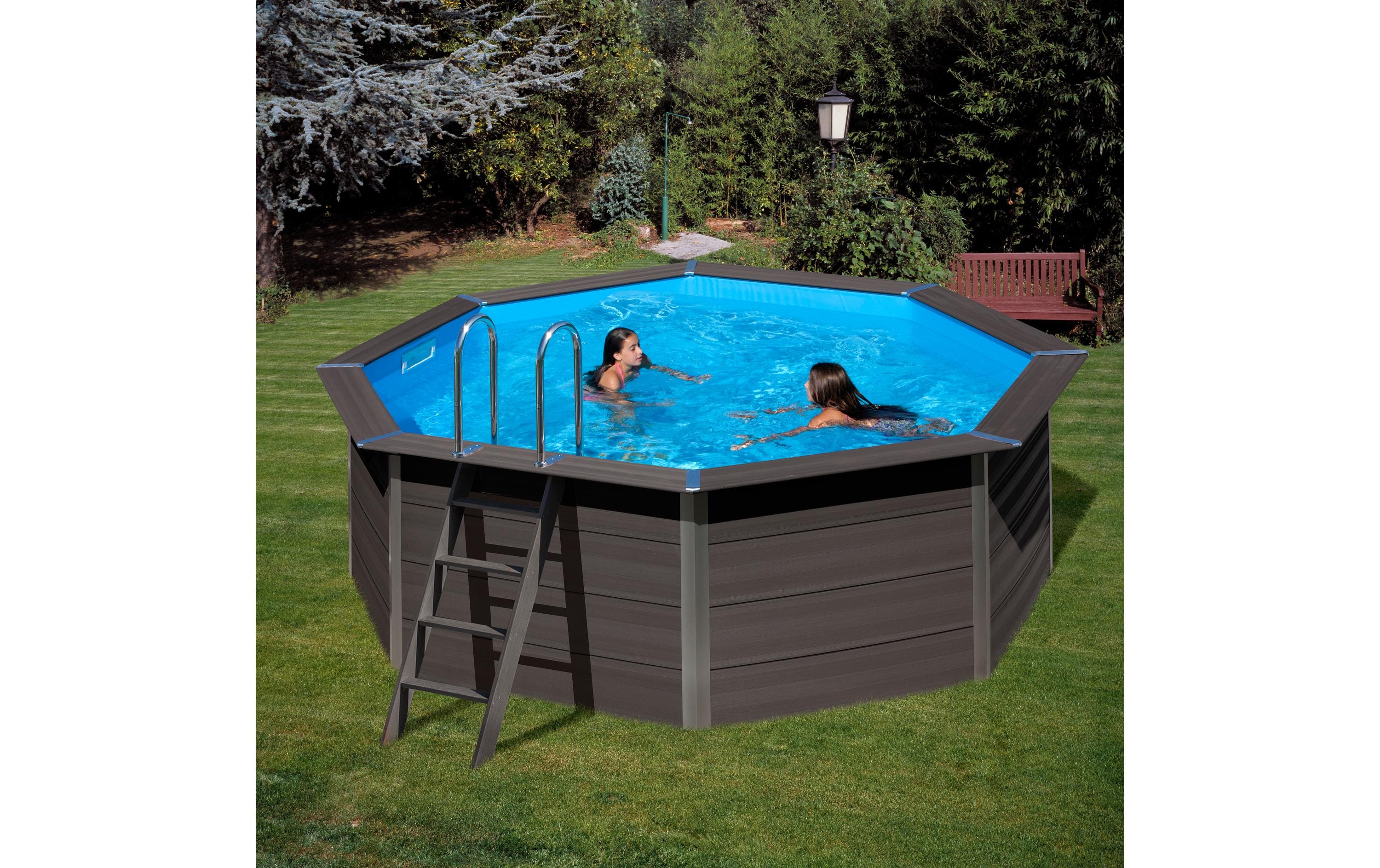 Pool KIT Avantgarde, Ø 410 x 124 cm<br>Rundbecken