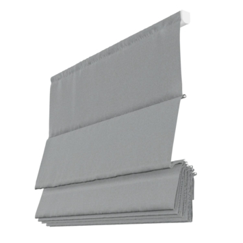 Vouwgordijn Bregje 2844 aluminium