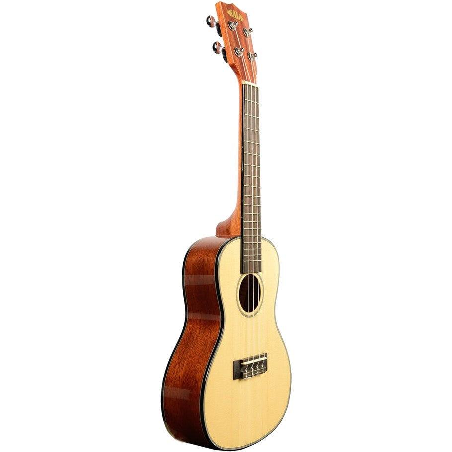 Kala KA-SCG Solid Spruce Mahogany Concert Ukelele met tas