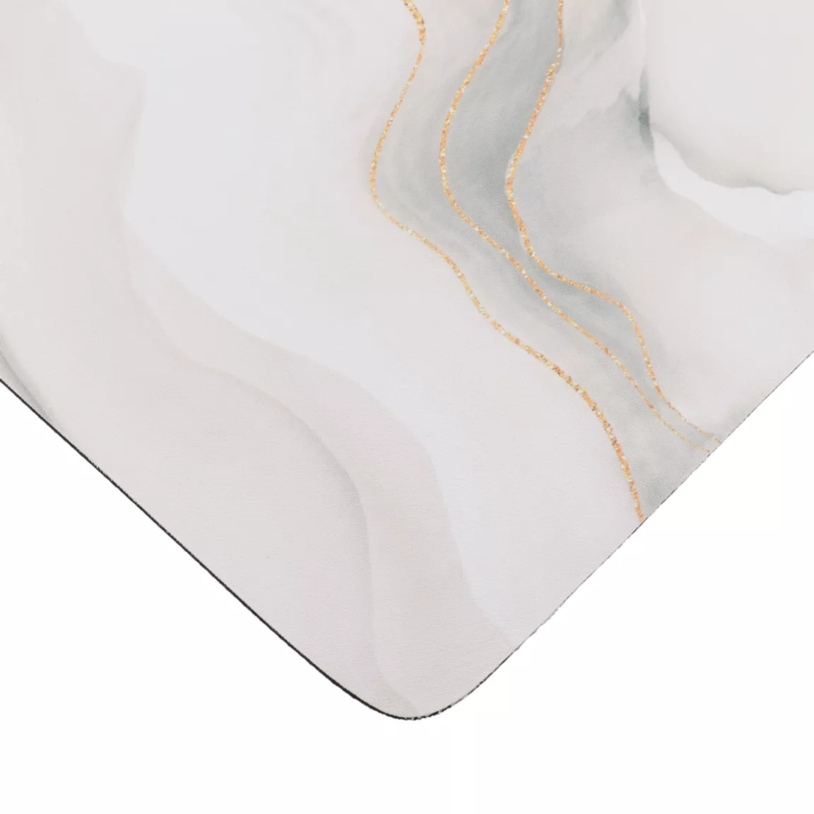 Tapis de bain caoutchouc naturel antidérapant (45 x 60 cm) Iconic Blanc