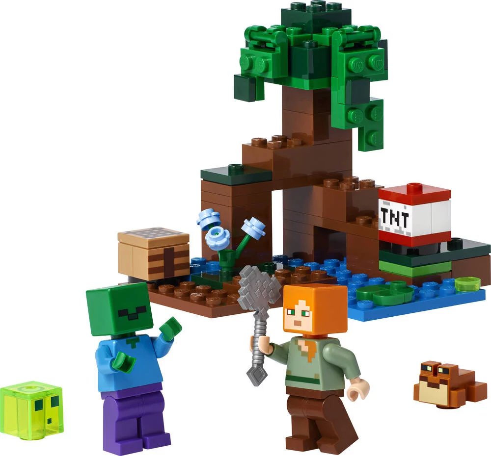 LEGO®MINECRAFT™ 21240 - AVENTURES DANS LE MARAIS