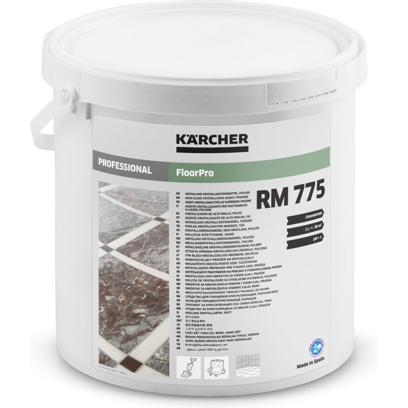 Kärcher - Poudre pour cristallisation haute brillance FloorPro RM 775