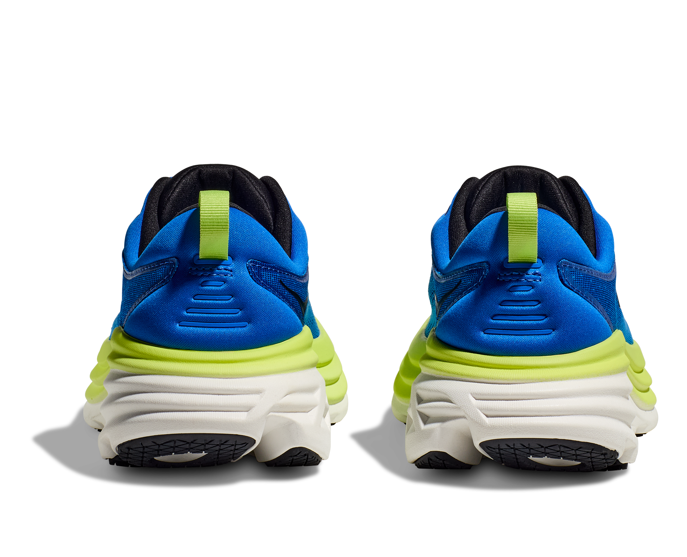 hoka bondi 8 loebesko herre 38 1123202 electric cobalt lettuce