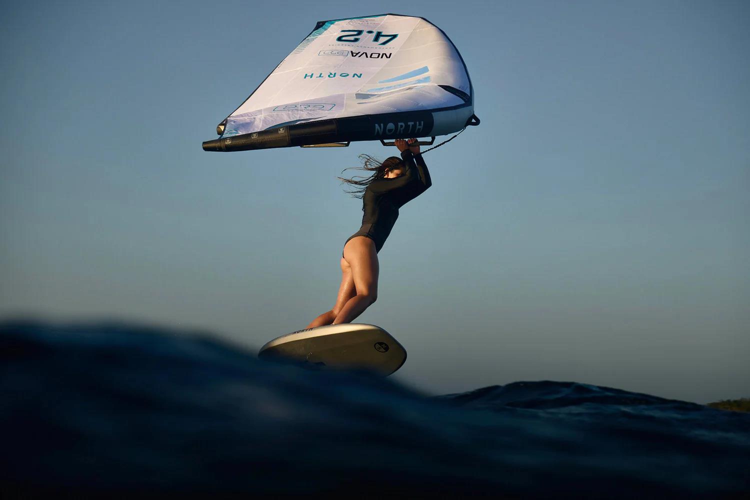North kiteboarding Nova Pro wing 2024 White