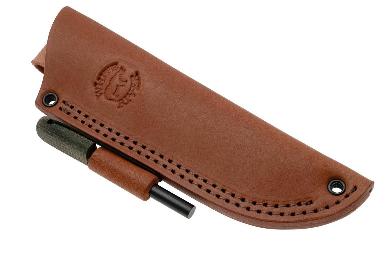 White River Ursus 45, lederen foedraal met firesteel