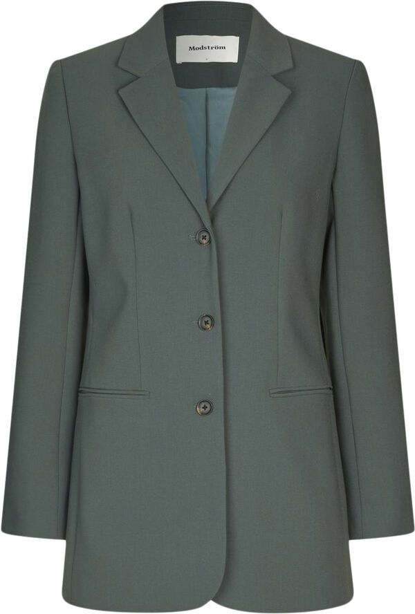 Modström GaleMD slim blazer Harbor green