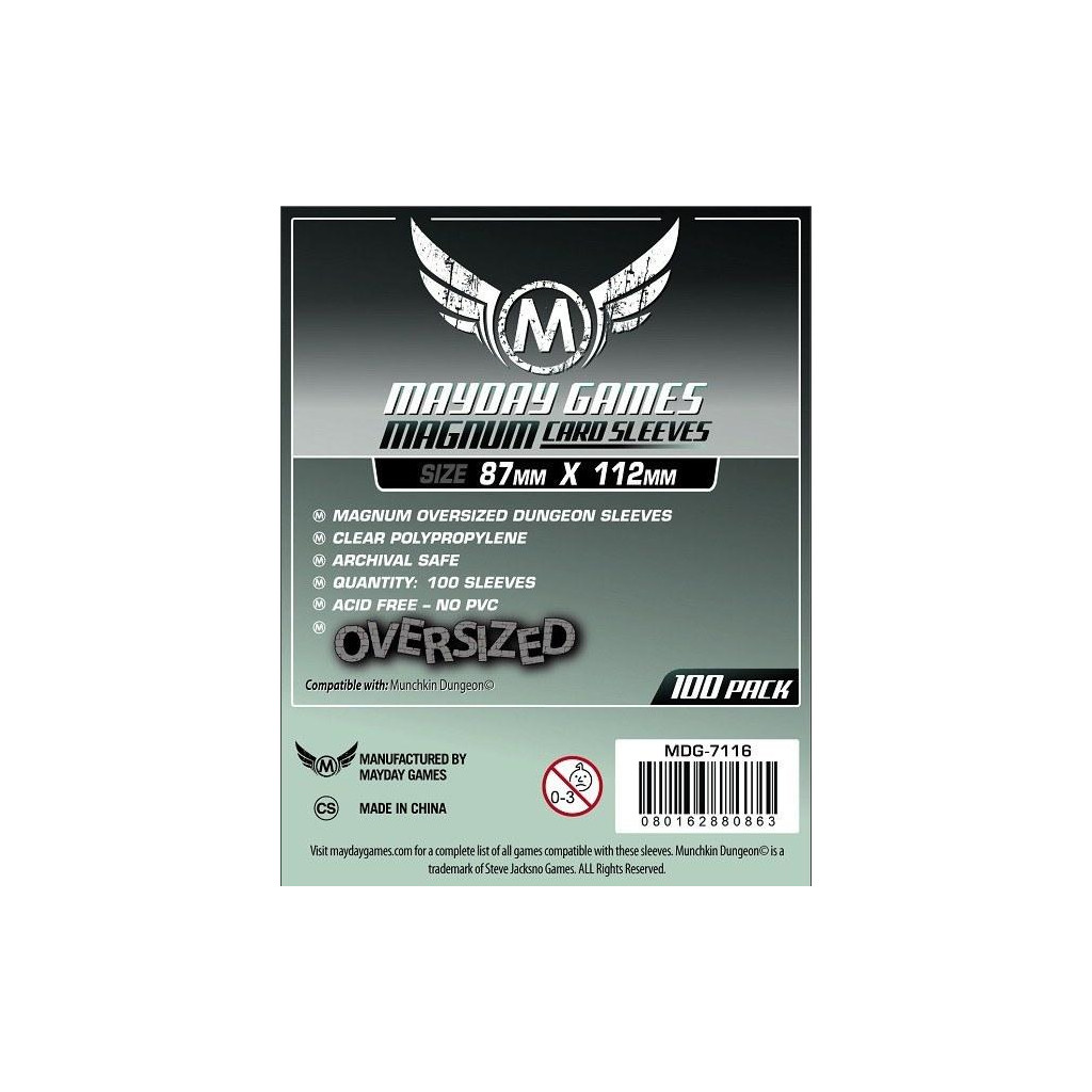 Mayday - Magnum Oversized Sleeves - 87x112mm - 100p