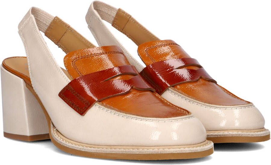 PERTINI Ballerina Dames 35155 Maat: 37 Materiaal: Lakleer Kleur: Beige