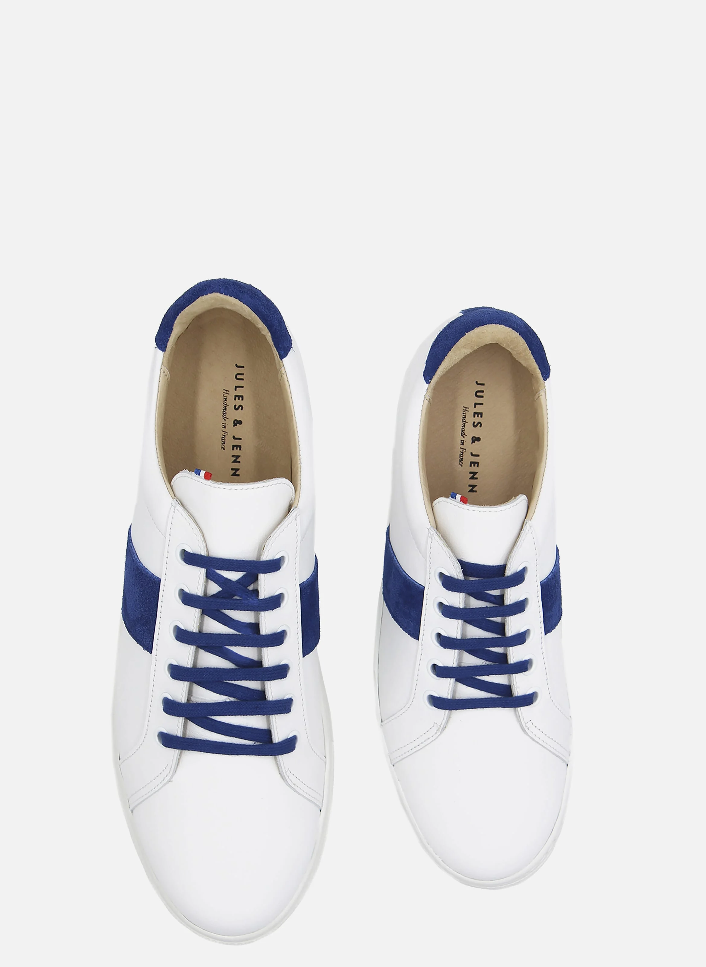 Baskets mif cuir | Blanc