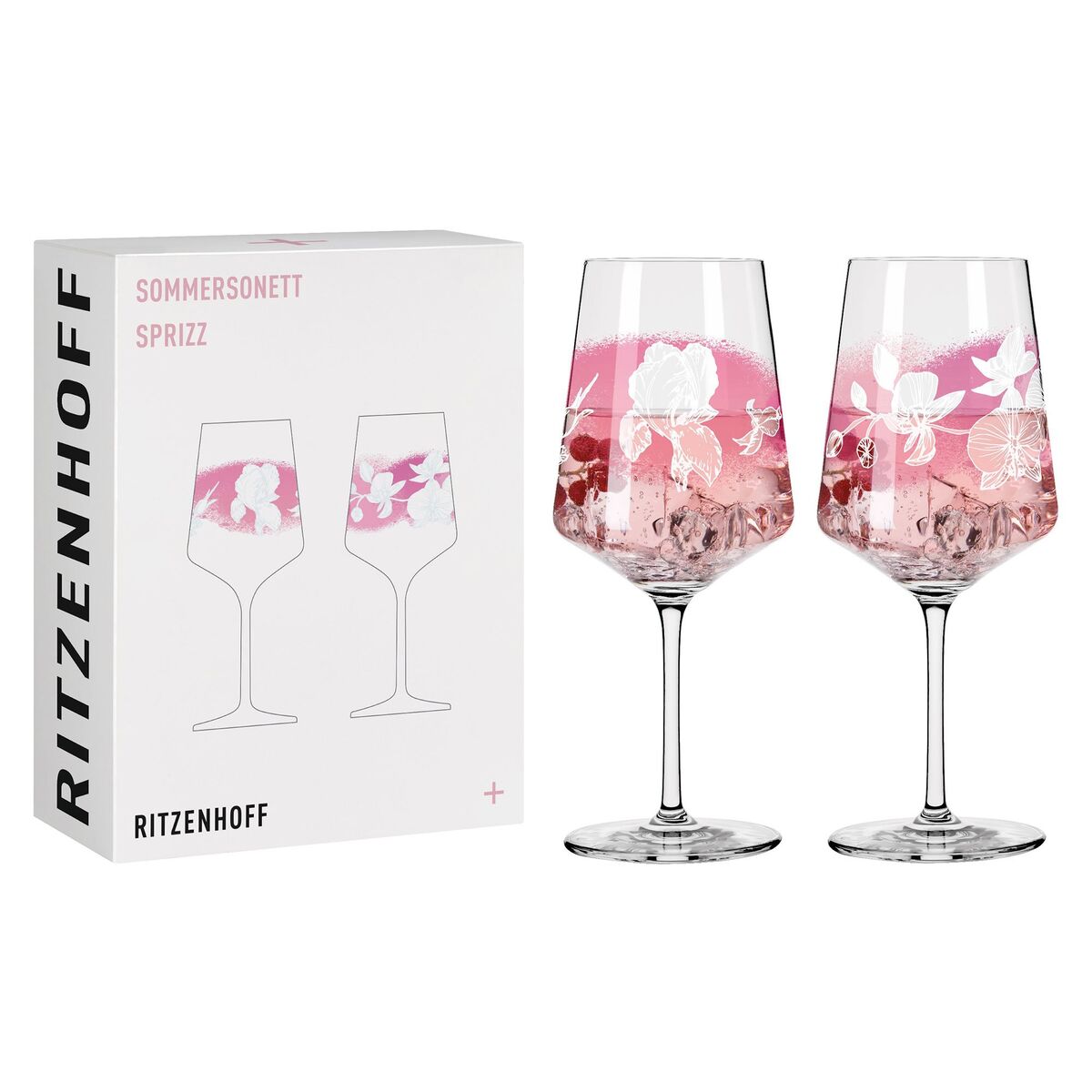 Sommersonett vinglass, 2 stk, #5&6