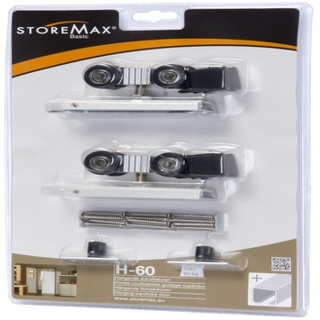 StoreMax wielset t.b.v. H60 metaal 2 stuks
