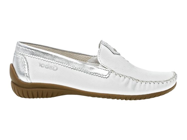 Gabor 66.090 weiss/silber
