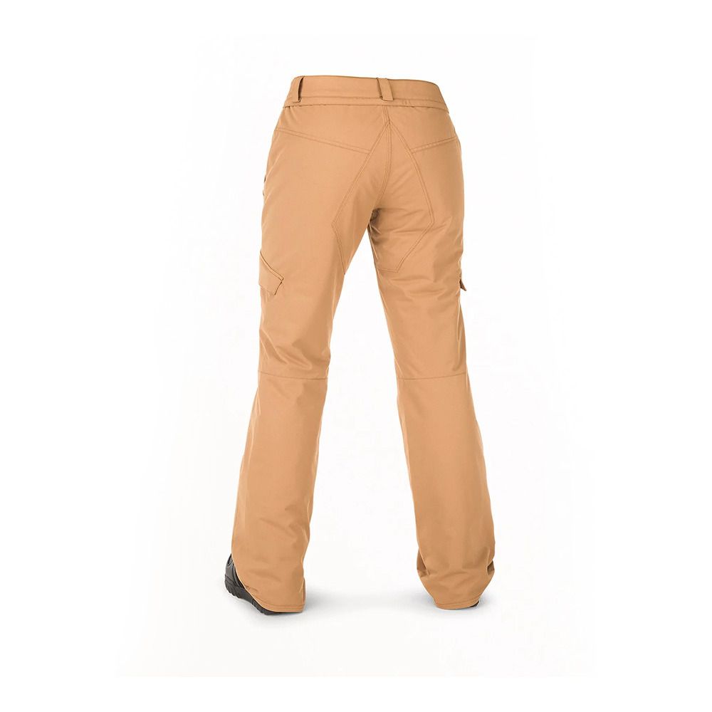 Volcom BRIDGER - Pantalon snow Femme caramel