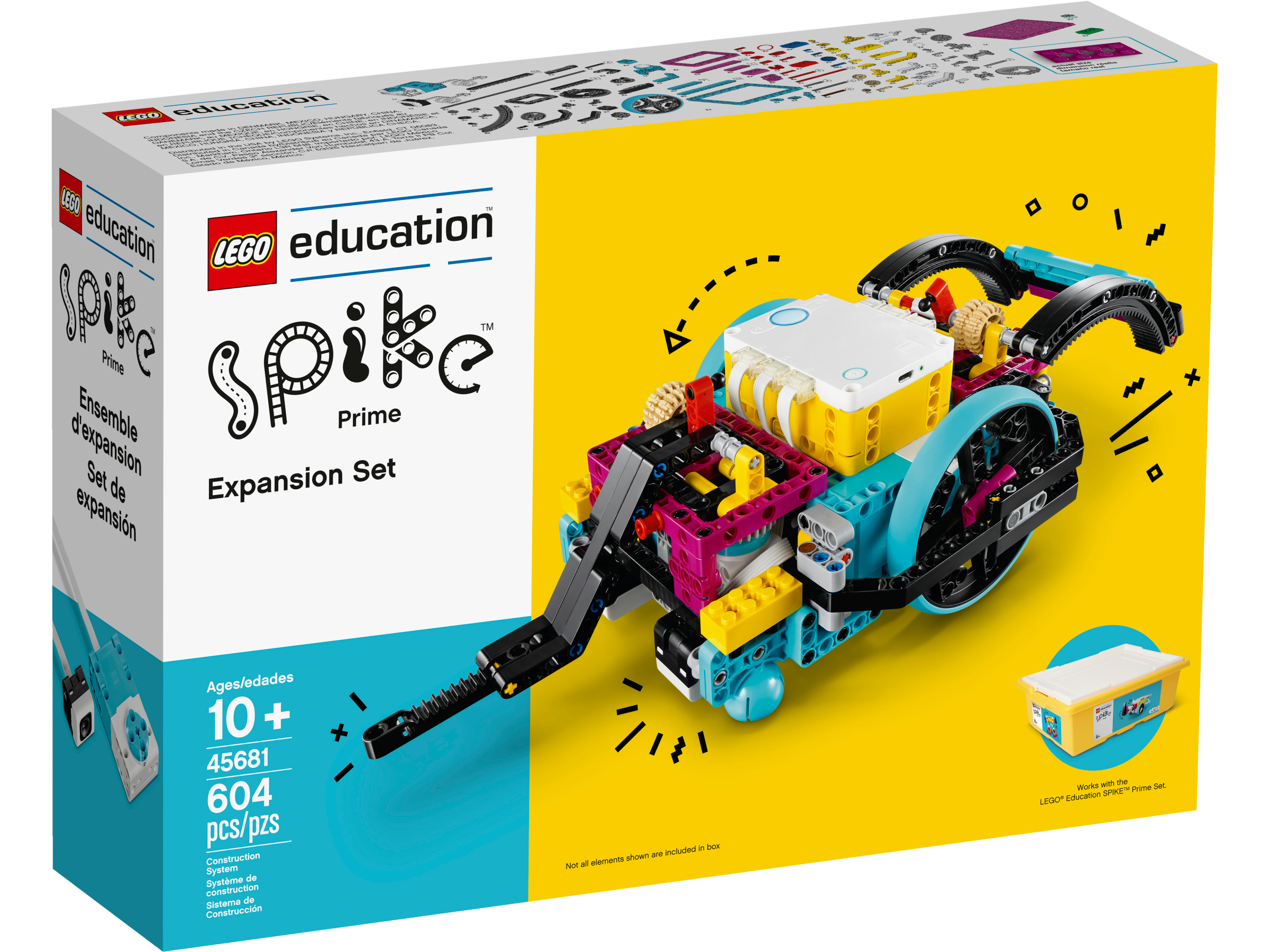 Conjunto de extensão LEGO® Education SPIKE™ Principal 45681