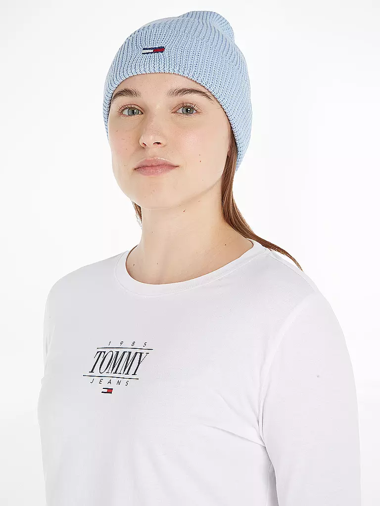 TOMMY JEANS Mütze - Haube  hellblau