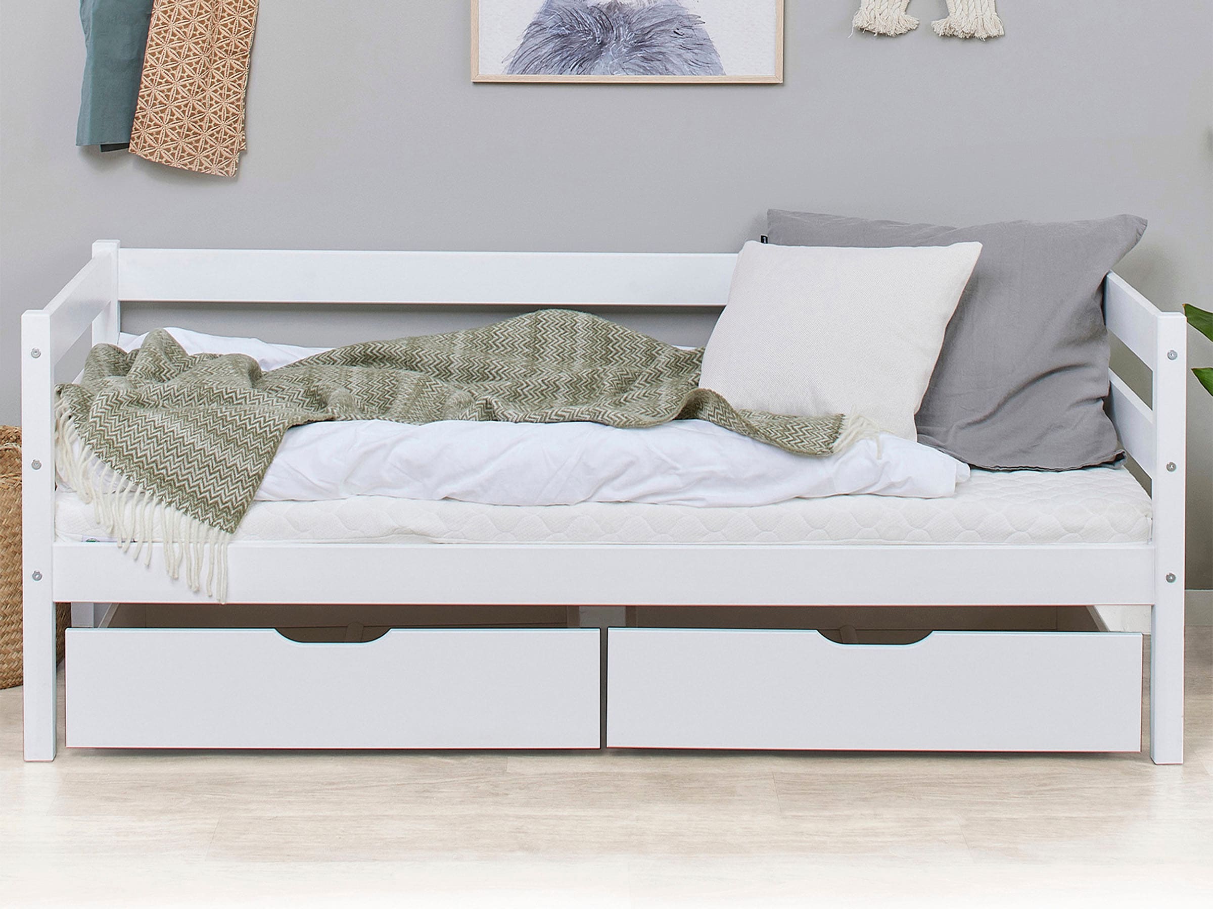 Hoppekids Bettschubkasten »ECO Comfort« 2 Stk. tlg. auf Rollen in verschiedenen Farben erhältlich 2 St.