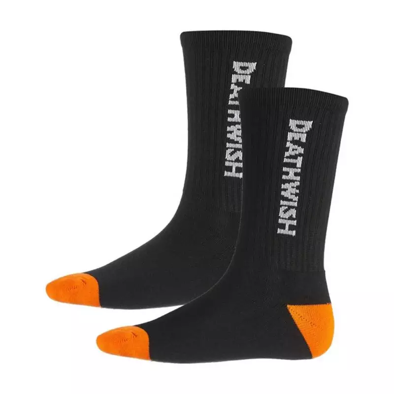 Chaussettes skate DEATHWISH SKATEBOARDS Carpenter Noir