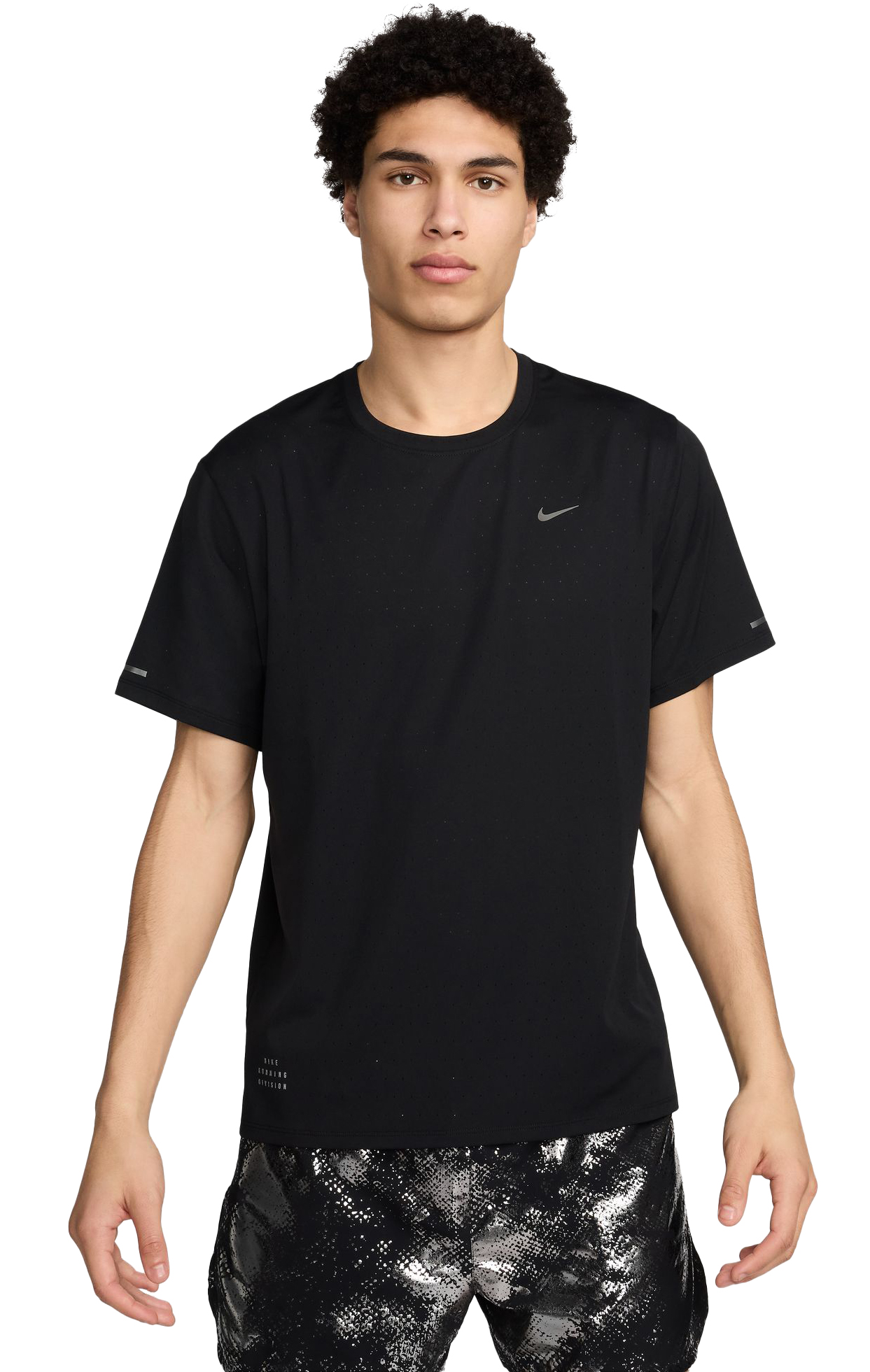 Running Division Tee Herre 010/Black/Black Reflective