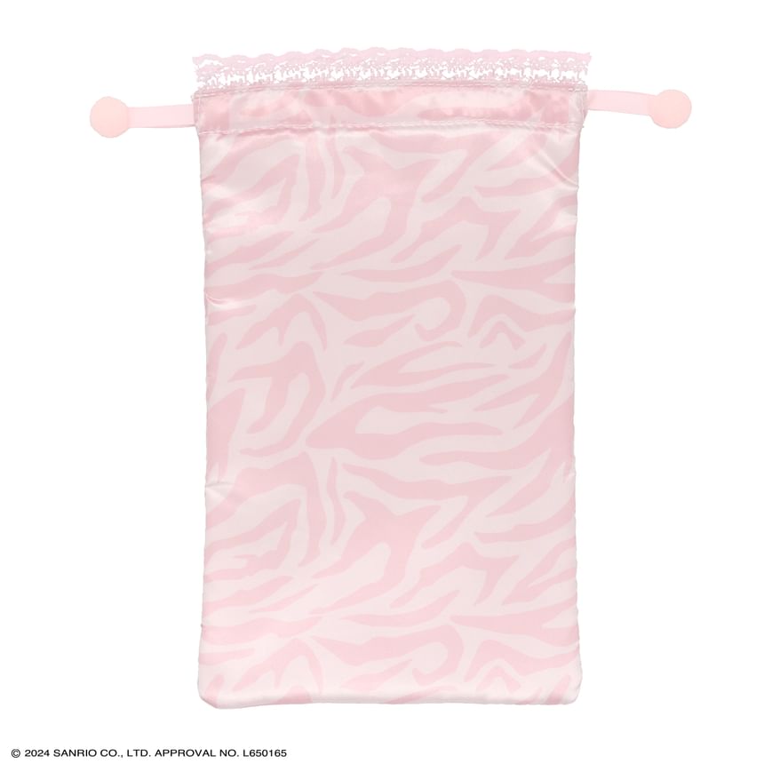 SHOBIDO - My Melody / Kuromi Drawstring Travel Makeup Pouch (Twin Idol-serie)