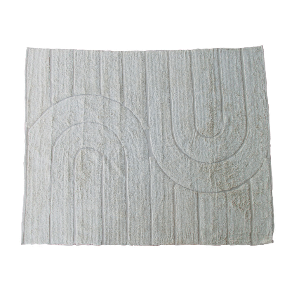 Tapis intérieur - nala - 160 x 200 cm - crème - cezare