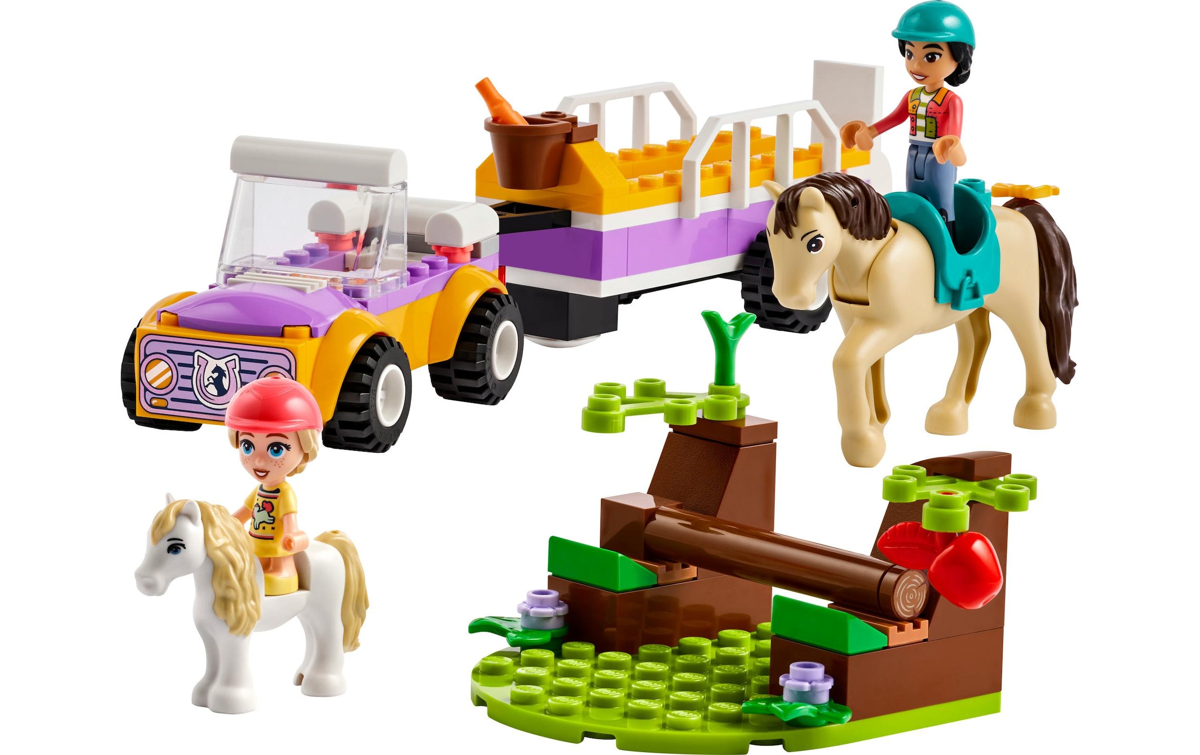 LEGO® Spielbausteine »Pferde- und Pony-Anhänger 42634«