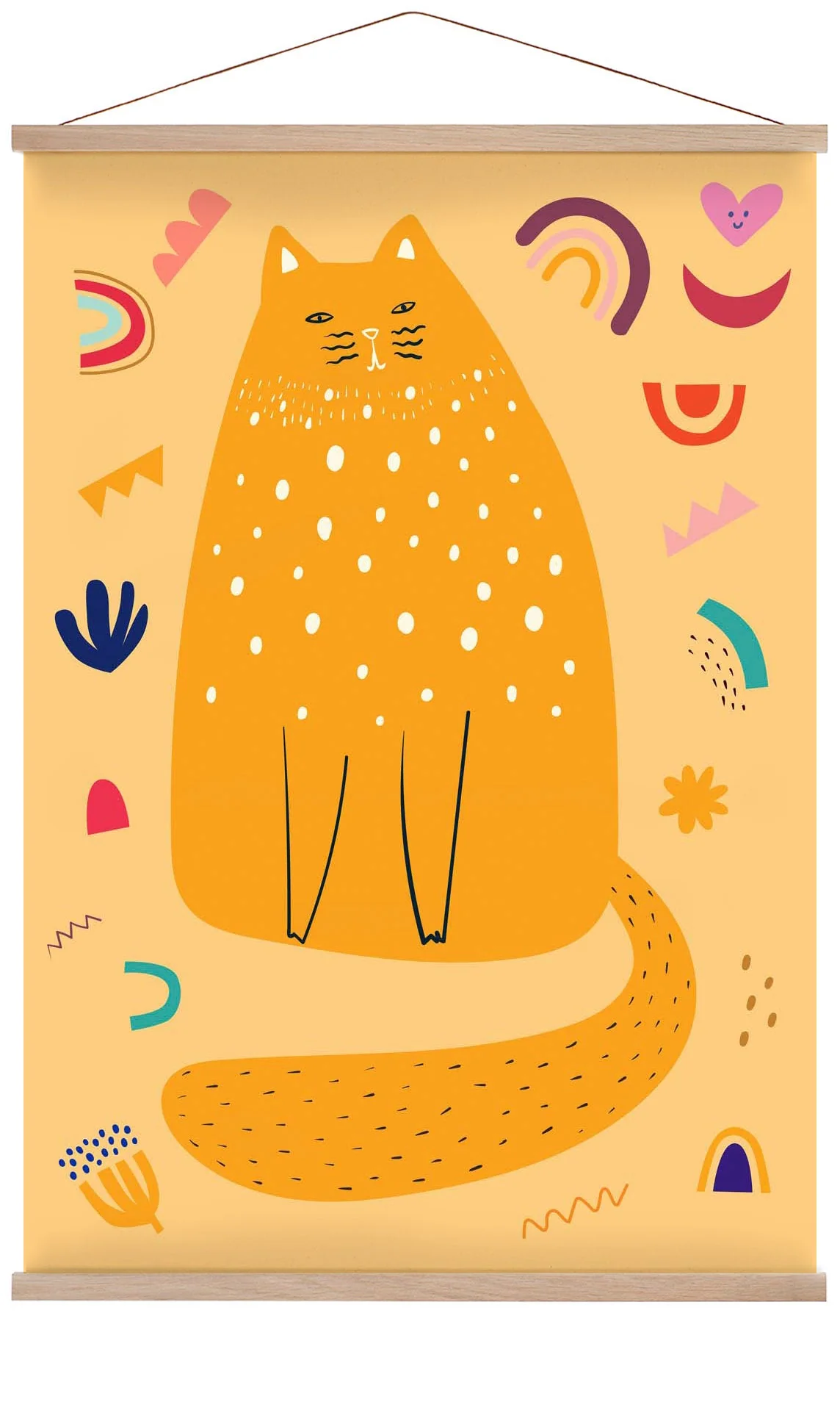 Gelbe Katze