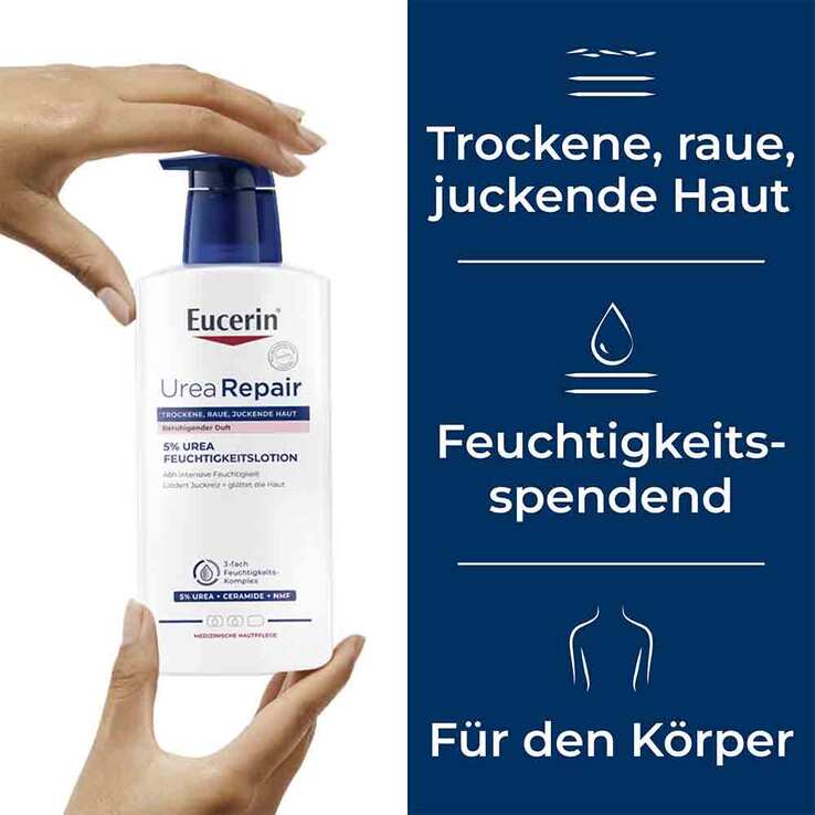 Eucerin Urearepair Lotion 5% mit Duft, 400 ml