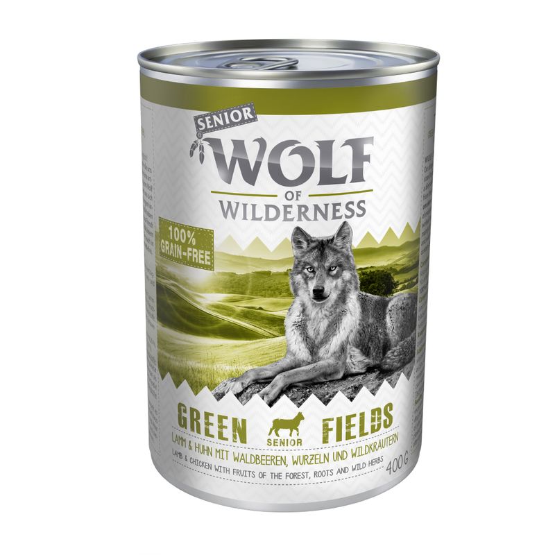 Lot Wolf of Wilderness Senior 24 x 400 g