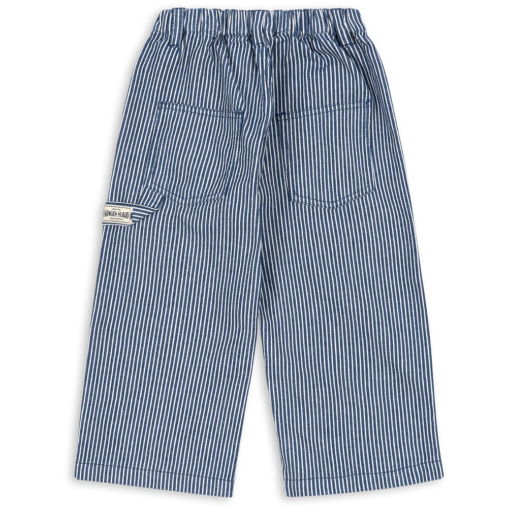Køb Konges Sløjd Blue Stripe Luc Bukser Gots