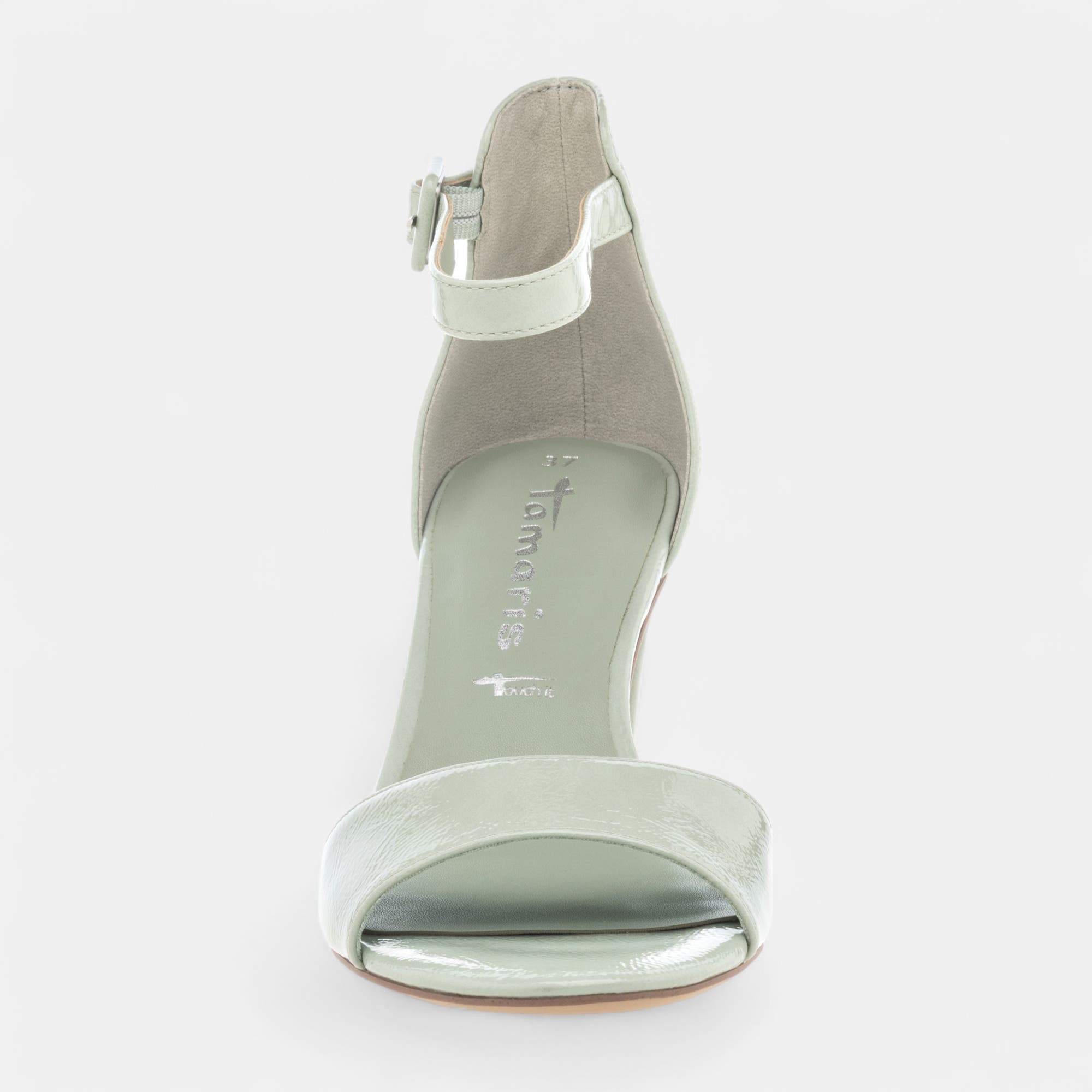 Nu-pieds à talon Femme vert clair