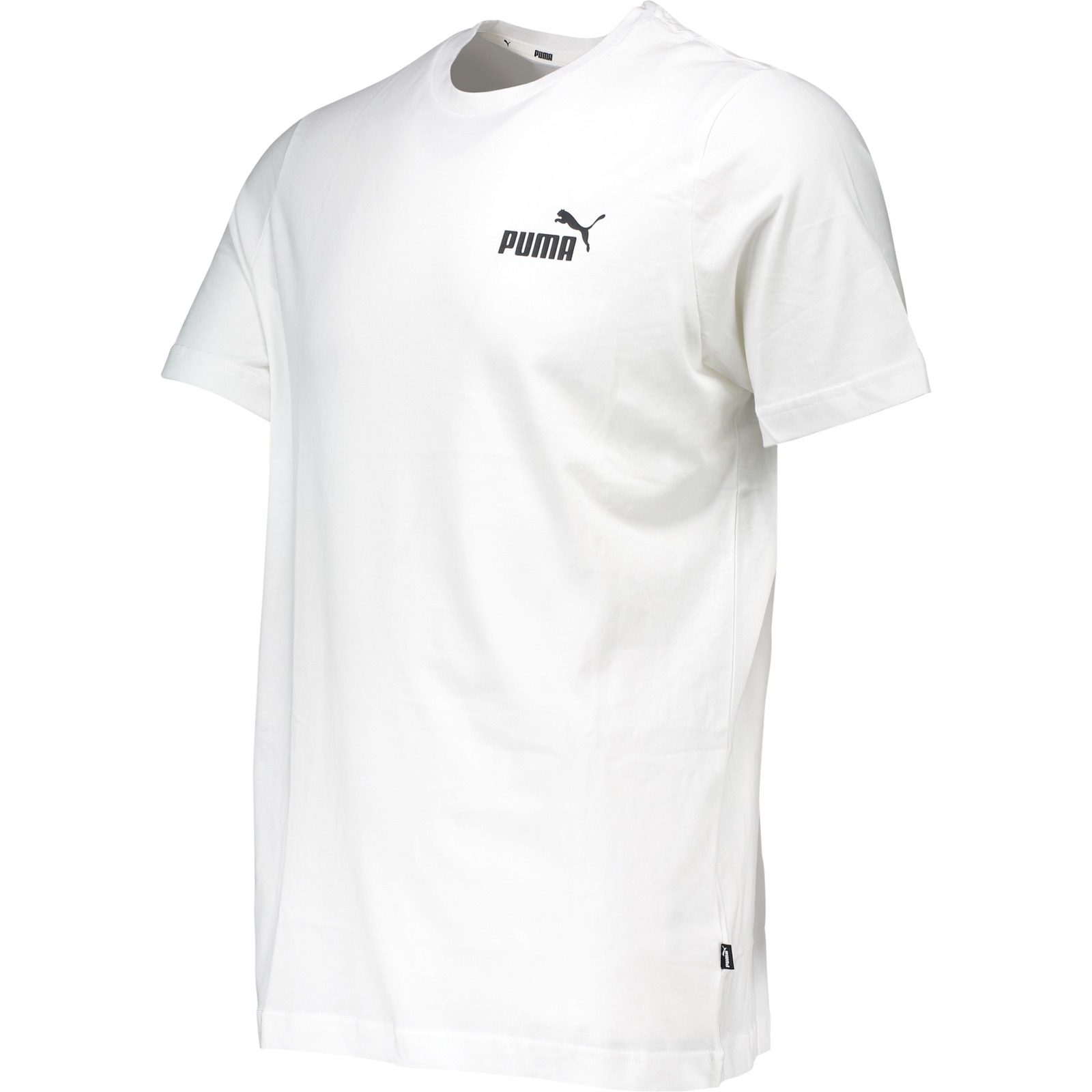 Puma Herren-T-Shirt Essentials Small Logo M, schwarz